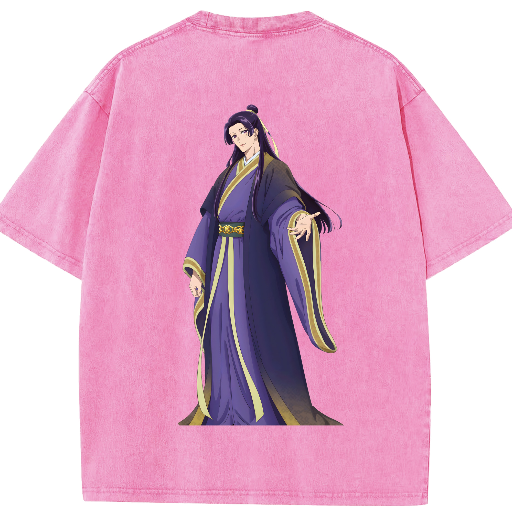 （画像用） 薬屋のひとりごと The Apothecary Diaries 綿100% ヴィンテージ風 半袖Tシャツ（背面プリント）